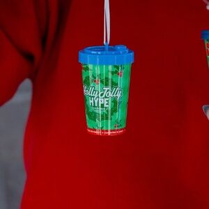 Dutch Bros 2025 Christmas Ornament Holly Jolly Hype
